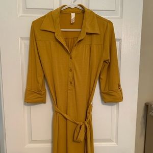 Merona Goldenrod dress